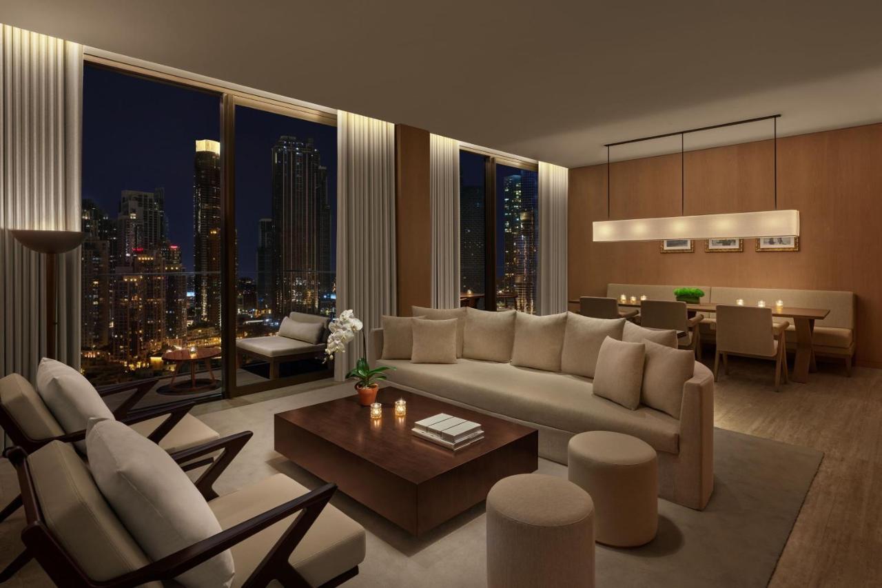 Suite King Premier con 1 Camera da Letto, Cucina, Balcone e Vista Burj Khalifa