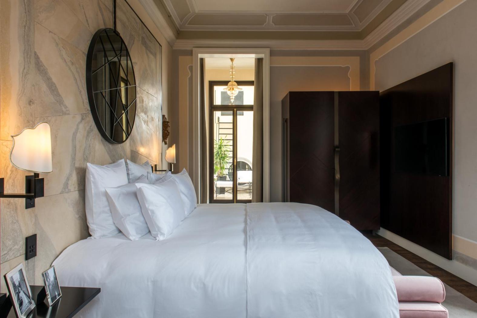 Master suite con terrazza