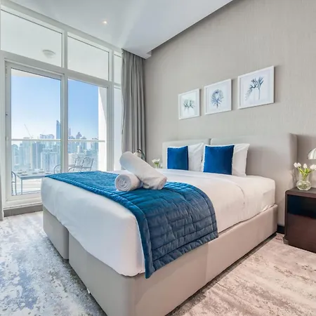 Damac Maison Prive Deluxe Studio With Water Canal View-2